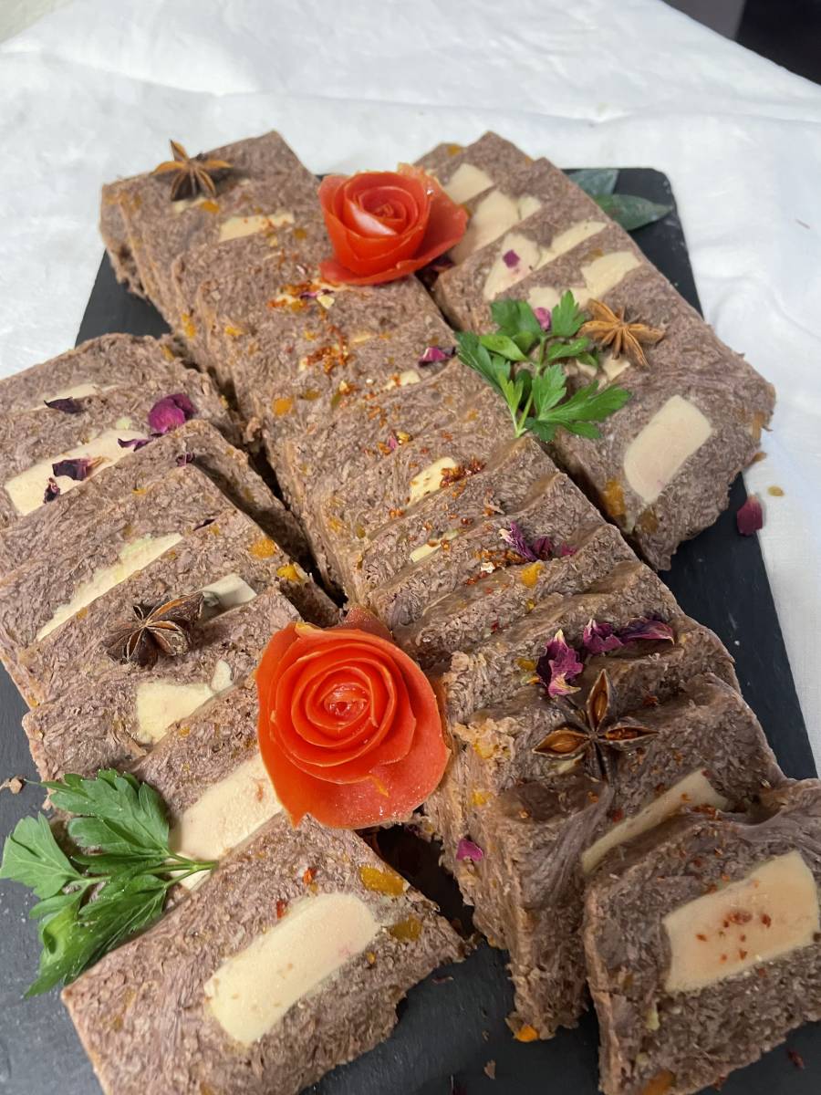 Terrine de Joue de Bœuf au Foie gras