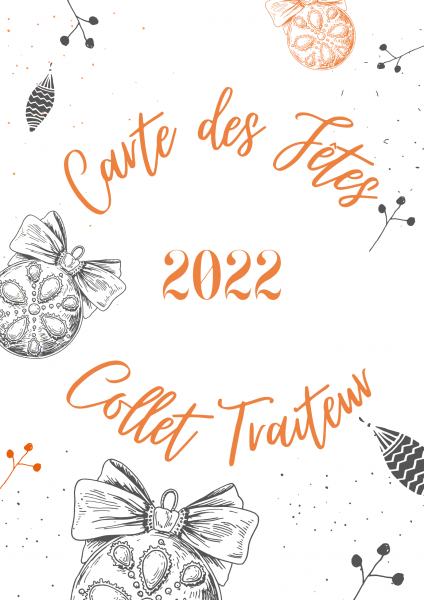 Commander vos menus de fêtes pour Noel et le Jour de l'An à Louviers