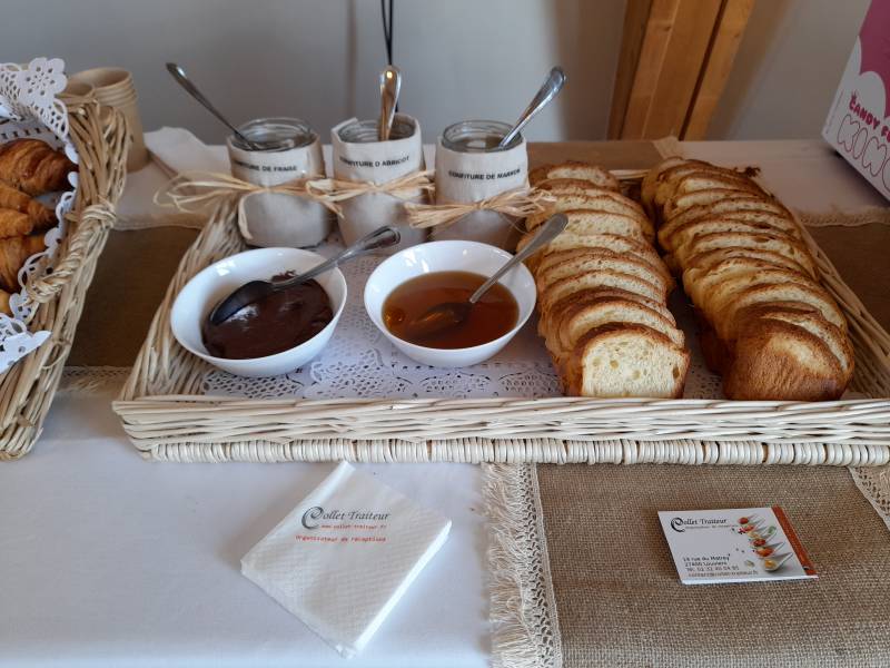 Bar à Brioches pour votre Vin d'Honneur en Normandie dans le département de l'Eure et ses alentours