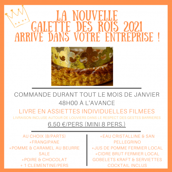 Galette des rois en entreprise dans le respect des gestes barrières