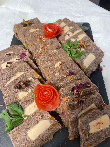 Terrine de Joue de Bœuf au Foie gras